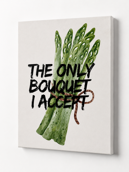 Obraz na płótnie –  The Only Bouquet I Accept