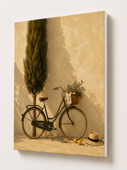 Śródziemnomorski spokój -  Obraz na płótnie
